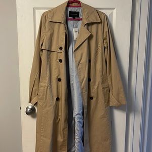Banana Republic Knee-Length Trench Coat